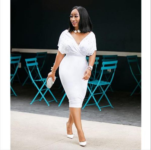 

2019 african apparel spring/summer new v-neck half-sleeve zipper dress, Red