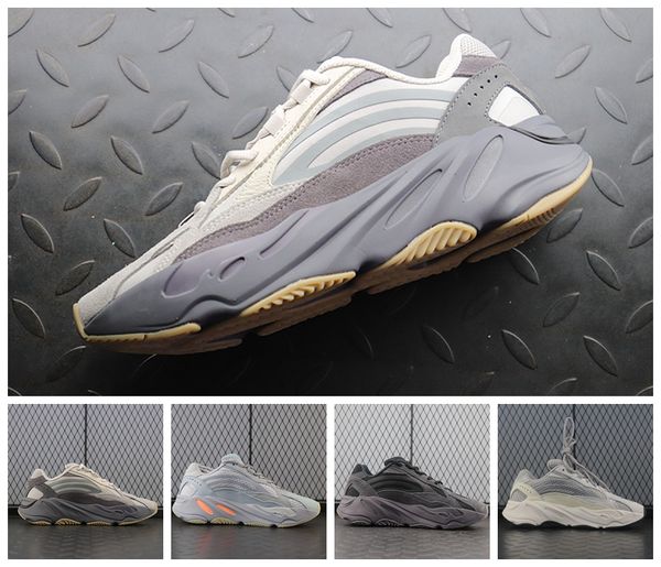 

700 kanye west mens women wave runner athletic sports 700s sneakers shoes inertiayeezys static reflective, Silver