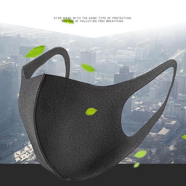 

nano-polyurethane black mouth mask anti dust mask activated carbon windproof mouth-muffle face masks