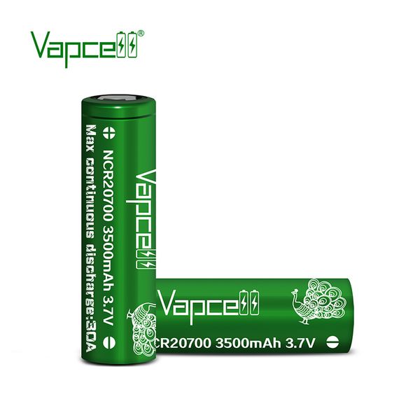 

freeshipping vapcell 20700 3500mah 30а rewrapped 2070c длинная жизнь 3.7v литий-ионная аккумуляторная ячейка