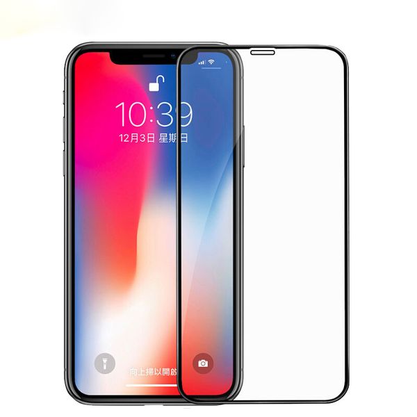 

tempered glass for iphone 11/11pro/11 promax x/xs xr xsmax 7p/8p 7/8 anti-scrath front protective screen protector full-screen film