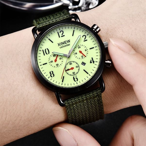 

duobla men watches waterproof quartz watch brand men watch mens wristwatches elegant nylon band black reloj hombre 8z, Slivery;brown