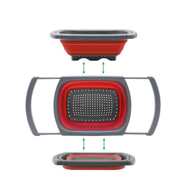 

kitchen drainer colander rack collapsible dish drying rack holder racks kitchen dry tools self draining sink storage basket