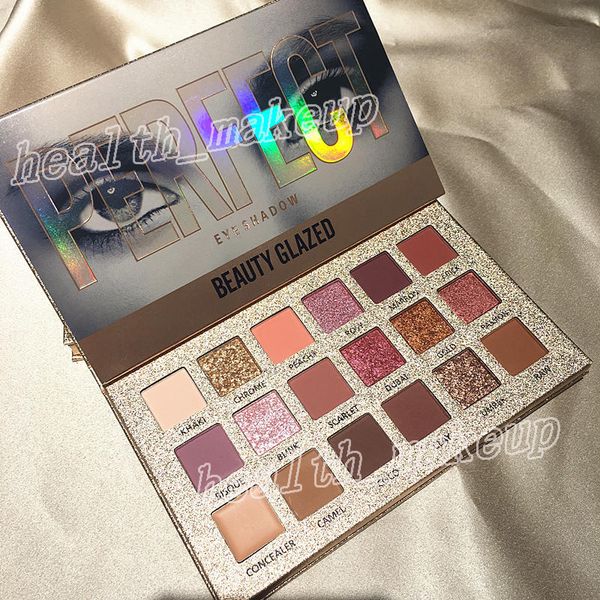 Ombretto Beauty Glazed Mix perfetto Palette di ombretti 18 colori Trucco altamente pigmentato Nuovo ombretto nudo Shimmer Matte Spedizione gratuita DHL