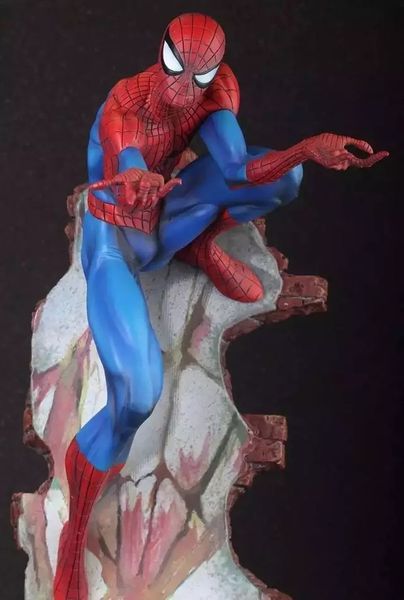 

super spider man spiderman 18 inch spider man scene version blue and black