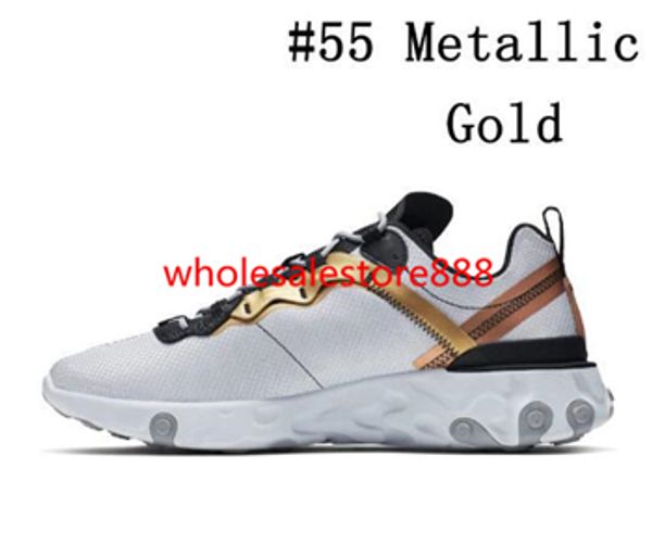 

hococal 2020 react element 55 87 platform undercover men women designer shoes desert sand royal tint red orbit mens designer se taped seams, Black;red
