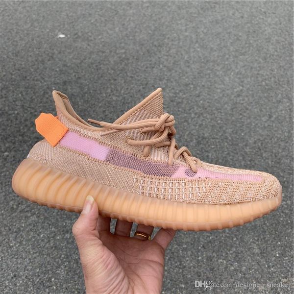 

with box 2019 mens and womens running shoes hyperspace sesame core black red blue tint butter sneakers sports shoes size us5-13, White;red