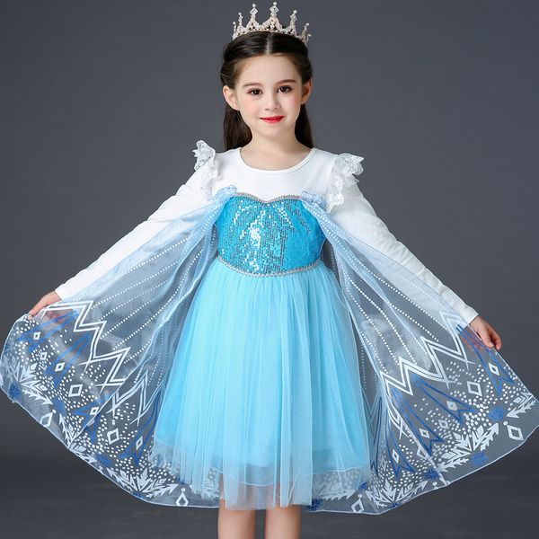 

dresses for girls christmas dress up frozen 2 birthday clothes for girl baptism fancy party outfit kids princess costume, Red;yellow