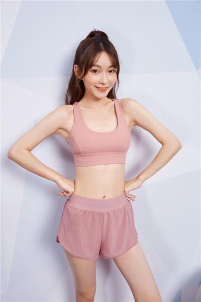 

19 20 breathable wire sleep daily yoga bra,women padded sports top, White;black
