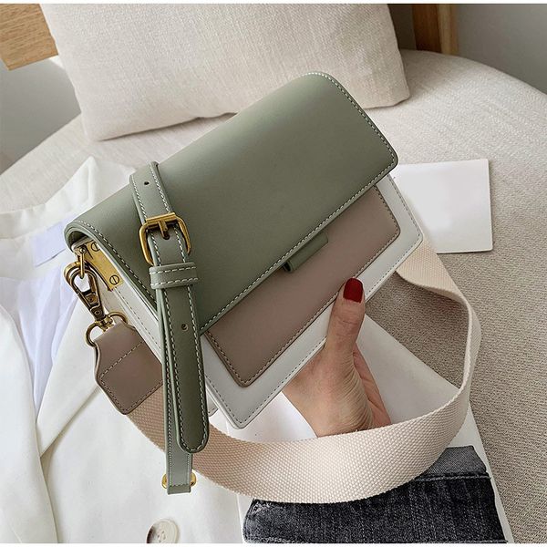 

mini leather crossbody bags for women 2020 green chain shoulder messenger bag lady travel purses and handbags cross body bag