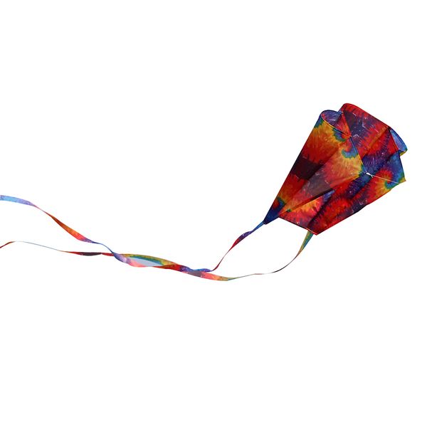 

outdoor colorful parafoil long tail flying kite with 30m line children kids toy for children girls boys gift outdoor tool