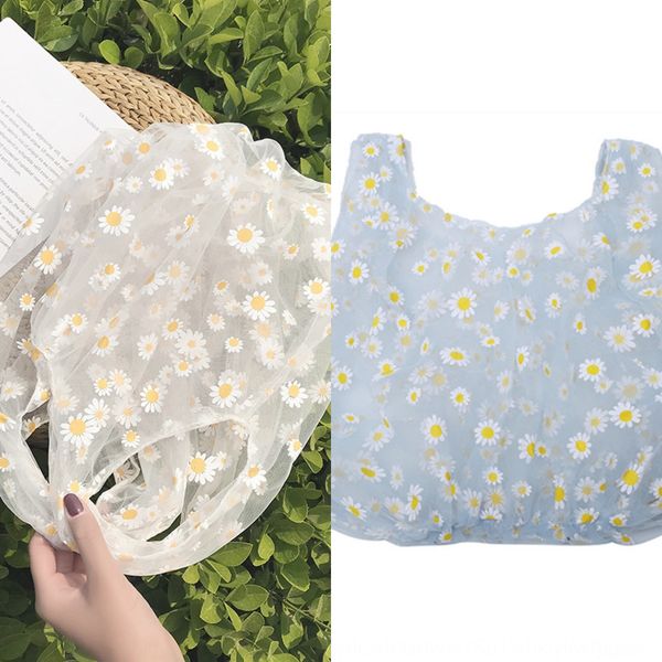 

fairy daisy female 2020 summer mesh lace hand hand shopping bag fashion hipster shopping bag