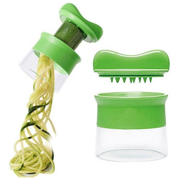 

multi-function cutting machine abs stainless steel spiral cucumber carrot peeling knife cutting machine kitchen gadgets grater