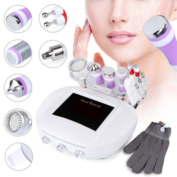 Best Diamond Microdermoabrasione Dermoabrasione Macchina Vendita Ultrasuoni Ultrasuoni Massaggio Skin Scrubber Rimozione punti neri Galvanic Current Spa