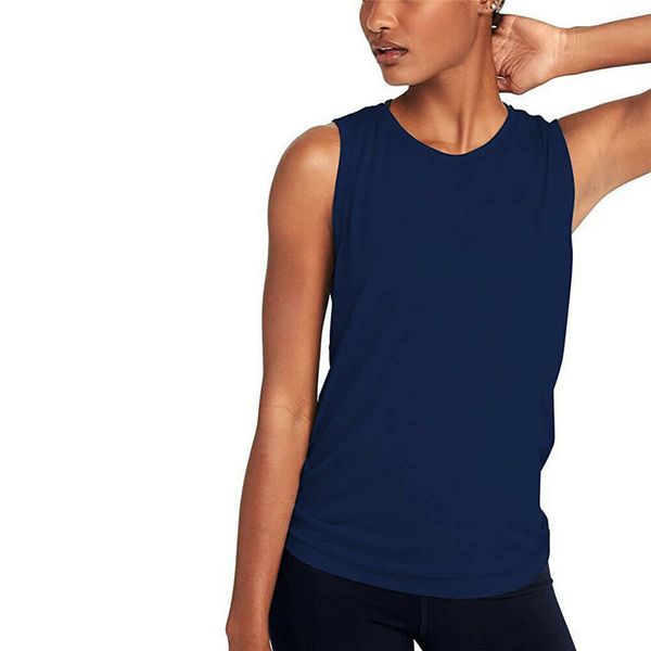 

2020 women fishnet stitching open back sport solid yoga shirts tie workout racerback tank fitness female sport shirt, White;red