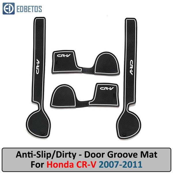 Anti Slip Mat For Cr V Crv 2007 2008 2009 2010 2011 3rd Gen Cr V Gate Slot Anti Dirty Door Groove Mat Custom Truck Interior Accessories Custom Truck