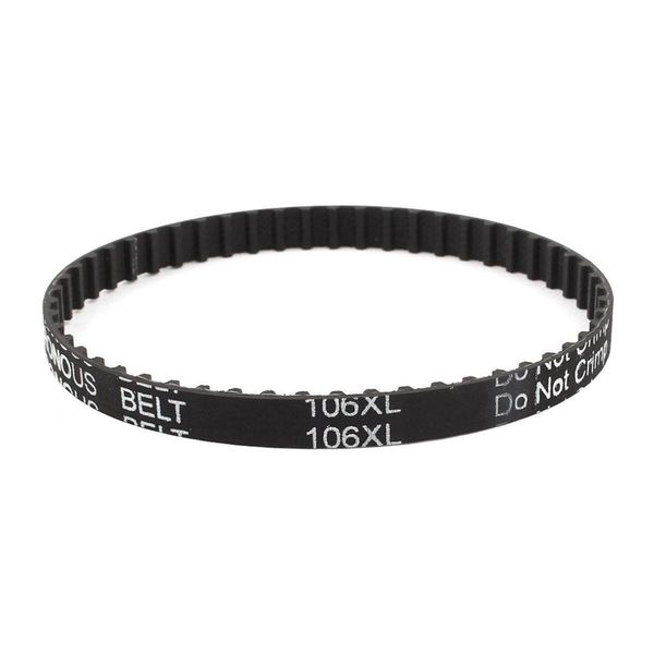 

106xl 031 53 teeth 7.9mm width rubber drying machine timing belt black