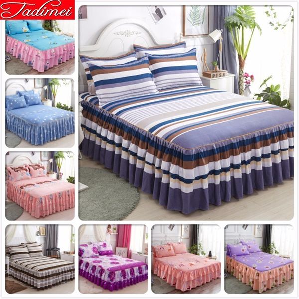 

single twin full queen king size couple kids child boy girl bed skirts bedspreads bedskirt bed cover linen 180x200 200x220