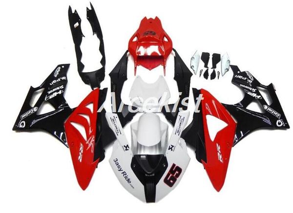 

new abs motorcycle fairings kits fit for bmw s1000rr 2009 2010 2011 2012 2013 2014 hp4 09 10 11 12 13 14 bodywork set black red gloss