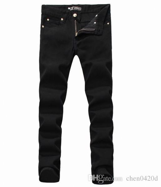 

summer 2019 wholesale men's jeans, european denim production of good quality men's wear welcome to size 28-38:44-54 052, Blue