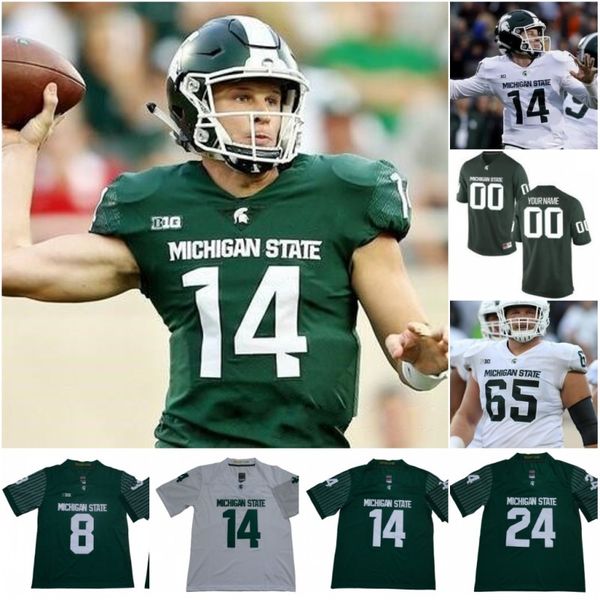 

Mens Custom Michigan State Spartans Football Jersey Josh Butler Cam Chambers Kalon Gervin Xavier Henderson Kevin Jarvis Josiah Scott Jersey