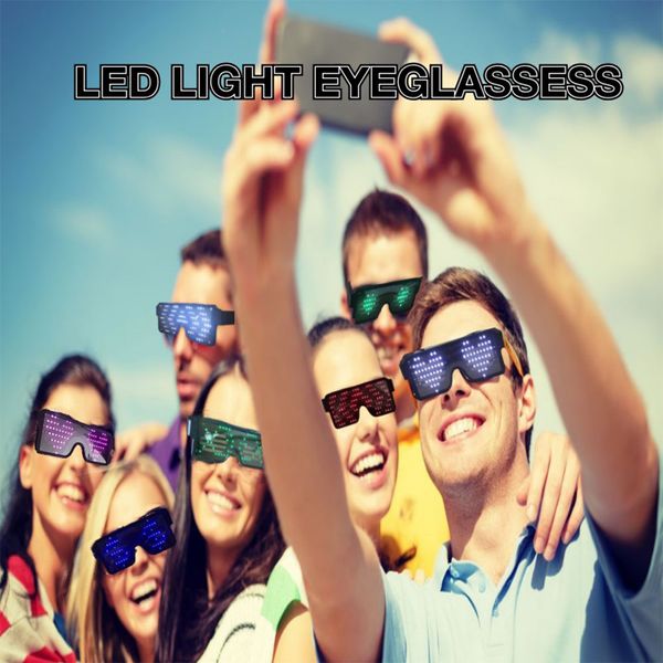 

led neon 11 режимы быстрый горячие вспышки партия очки usb charge luminous очки рождественский концерт свет игрушки rave army бомба dropship