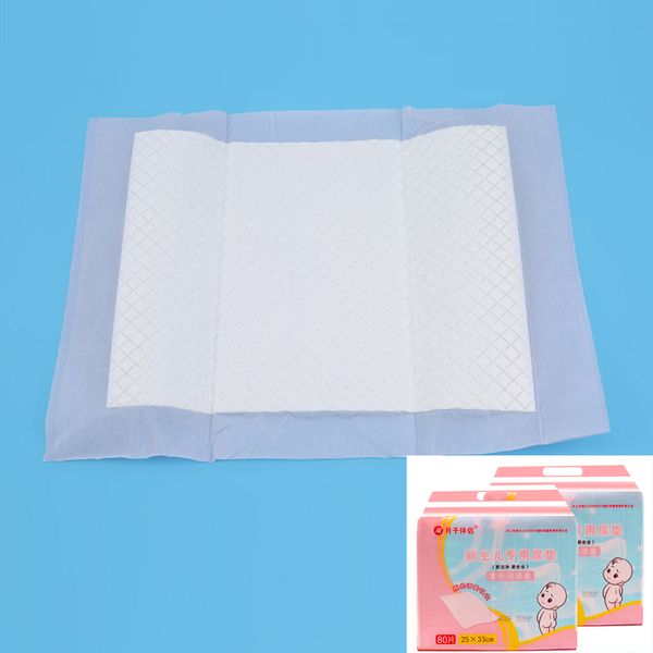 

80 pcs младенец пеленки pad водонепроницаемый дышащий новорожденных детей одноразовые матрас менструальный pad герметичные детские товары