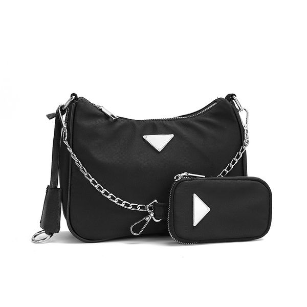 

2020 new medieval dumpling oxford bags fashion single women cross-arm chain single-shoulder crescent method stick mother bag