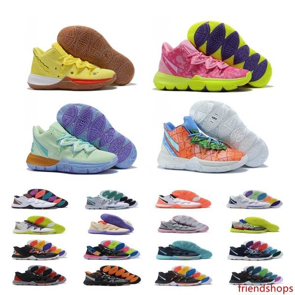 

2020 boys kids kyrie v 5 all-star basketball shoes irving 5s men youth girls women zoom sport training sneakers high ankle size 36-40