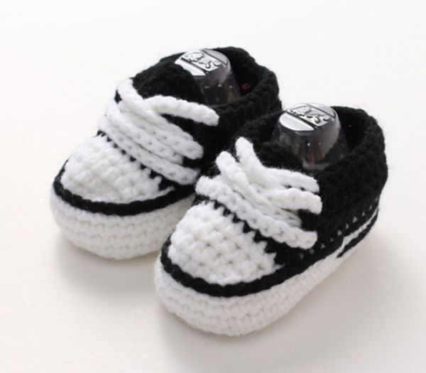 

spring autumn winte baby boy girl crochet knitting line shoes toddler shoes newborn first walk knitting slippers multi-color xz2