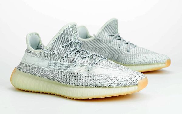 

2020 kanye west v2 yeshaya man running shoes white grey reflective primeknit yeezreel yecheil men women sports sneakers fx4348 runner
