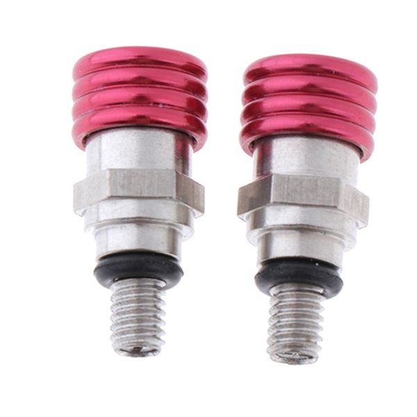 

2 pieces automatic bleed valve pressure relief valve with filter device for fork
