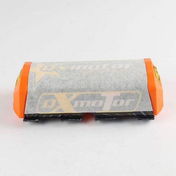 

orange motorcycle dirt pit bike motorcycle qx square handle pad chest protection crossbar portecter