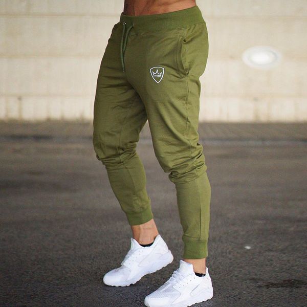 

cotton mens jogging pants running sport gym pants fitness trousers men joggers gym sweatpants bodybuilding bottoms, Black;blue