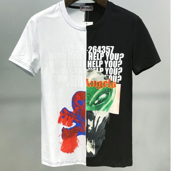 

мужская футболка свободного покроя t-рубашки размер м-3xl удобные джокер wsj000#1116122, White;black