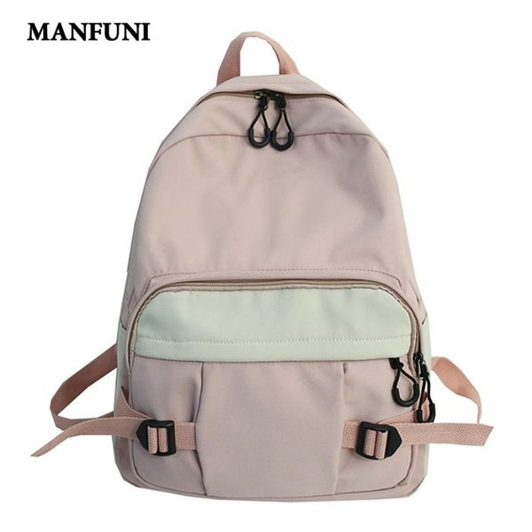 

2020 women backpack fashion schoolbag backpack for teenager girls female high school college student book bags female mochilas