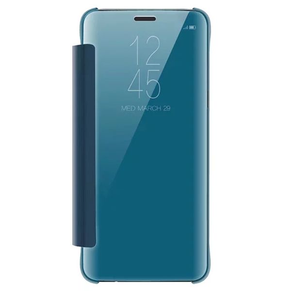 

чехол для samsung galaxy s9 plus luxury clear view mirror флип смарт
