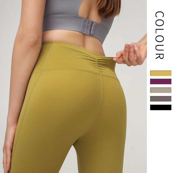 

women pocket yoga pants workout gym leggings sport women fitness seamless sport leggings capris 3/4 pants pantalones de mujer, White;red