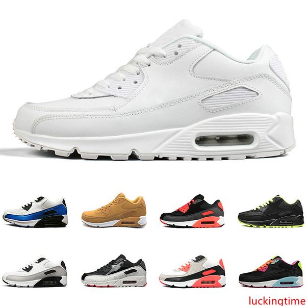 

new arrival 2019 men sneakers running shoes classic triple black red white chaussures trainer soft breathable sport designer sneaker 36-45