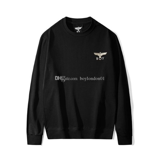 

boy london new arrival designer hoodies jacket mens hip hop sweatshirts men women letter print pullover black s-2xl