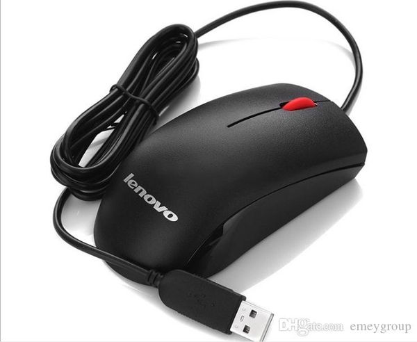 

original lenovo m120 / optical wheel usb wired mouse for computer pc lapnotebook cf lol pc black
