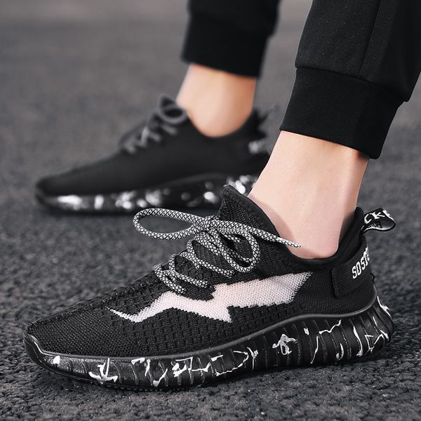 

new trend new men's sports shoes light breathable air mesh running shoes outdoor non-slip sneakers comfortable men jogging