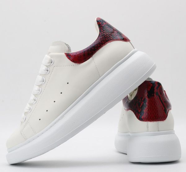 

new quality real leather designer trendy sneakers designer womens skateboarding trainers casual men and women shoes 35-45, Black