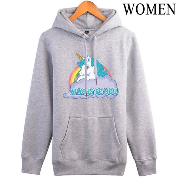 

2019 autumn winter always be you sweatshirt women kawaii hipster woman's printing hoodies for lady streetwear harajuku pullovers, Black
