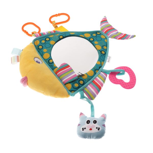 

soft fish frame baby car mirror, rear facing mirrors, backseat baby mirror, rear view car mirror, shatterproof