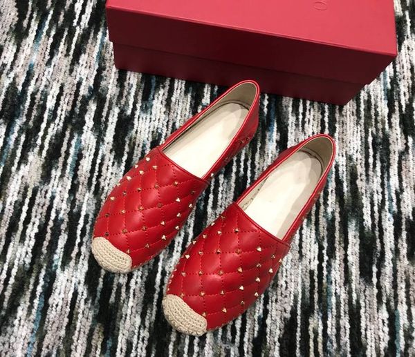 

new designer women/men shoes red genuine leather flat bottom ing, Black