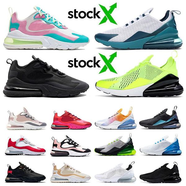 

2020 running react athletic shoes stock x sports sneakers mens womens core white tag barey rose new arrivals react trainers