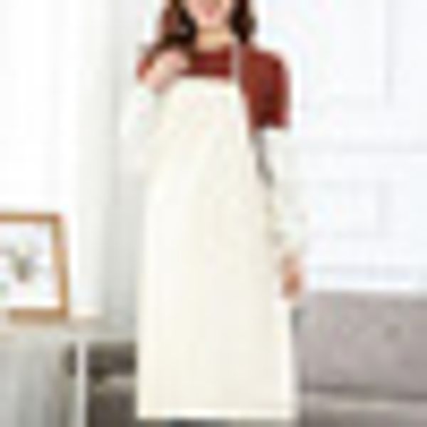 

leather apron+cuff oversleeve waterproof anti-oil cooking restaurant chef