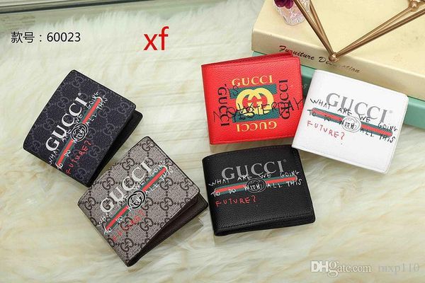 

2018 новые лучшие качества мужской кожаный бренд классические luxurys кошелек случайн