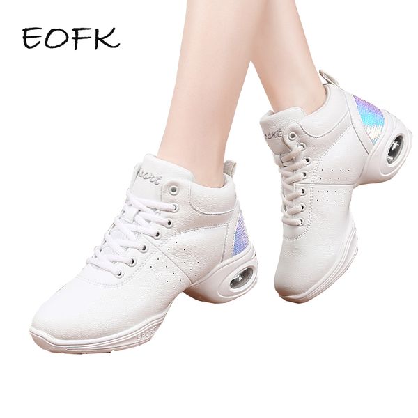 

eofk women sneakers tenis mujer 2019 women tennis shoes bling white light female sneakers gym fitness tenis feminino, Black